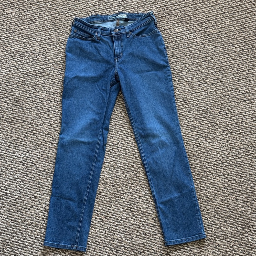 Carhartt Blue Denim straight Utility Jeans - Picture 3 of 4